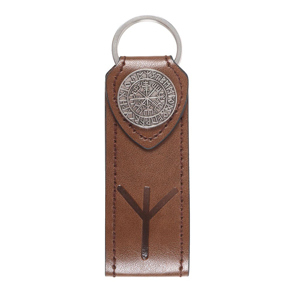 Something Different - Protection Viking Rune Faux Leather Sleutelhanger - Multicolours